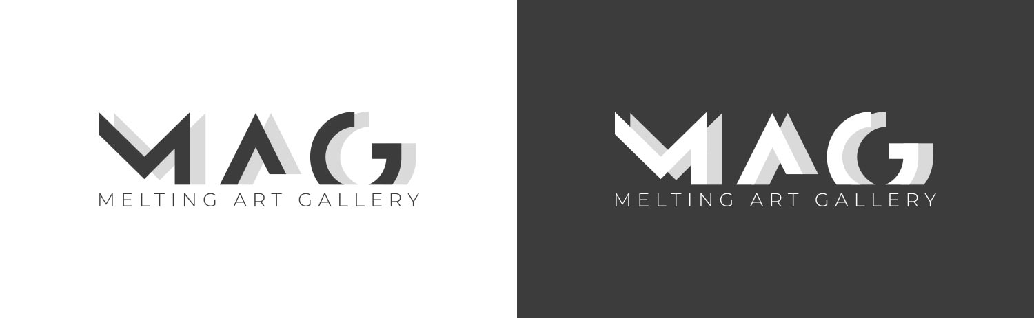 Logo Melting Art Gallery by GK communication